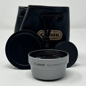 Canon TL-H37 37mm 1.5x Telephoto Camera Converter Lens